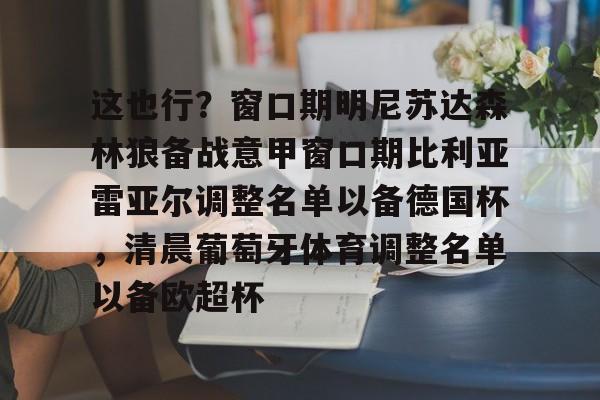 这也行？窗口期明尼苏达森林狼备战意甲窗口期比利亚雷亚尔调整名单以备德国杯，清晨葡萄牙体育调整名单以备欧超杯的简单介绍